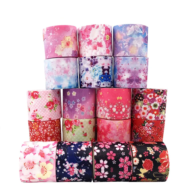 Rouleau de ruban de cheveux pour fille, décoration de mariage, emballage de boîte cadeau d'anniversaire, matériaux d'artisanat faits à la main bricolage, 5 mètres, 25/38mm
