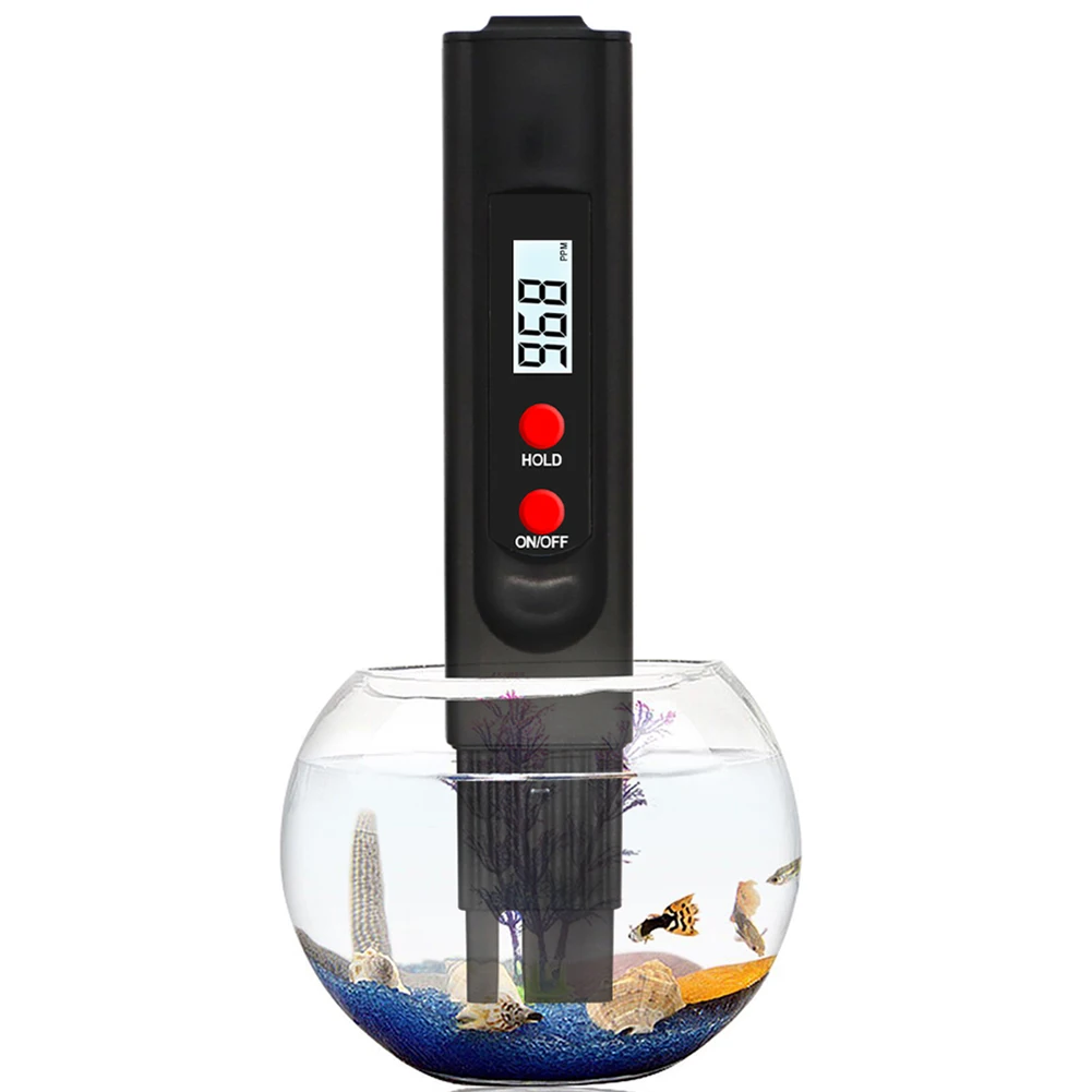 Imagem -05 - Instrumento de Dureza de Água de Alta Precisão ec Tds Medidor de ph Aquário Piscina Qualidade da Água Caneta de Teste de Pureza