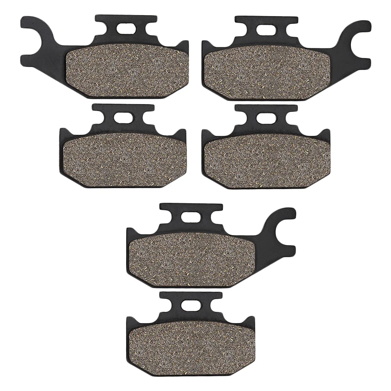 Motorcycle Front and Rear Brake Pads Set for Can Am DS650X Outlander450/500/650/800 Max 800R EFI/XT/LTD/STD/XT 800R Xmr/Xxc