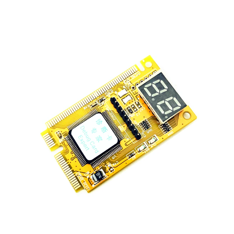 PCI-E LPC PC analizador comprobador Post prueba de tarjeta de plástico/de Metal de alta estabilidad para el ordenador portátil del cuaderno exprés