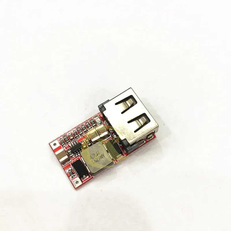 5pcs Efficiency 97.5% DC-DC step-down module 6-24v12v24v turn 5v3a automobile USB phone charger