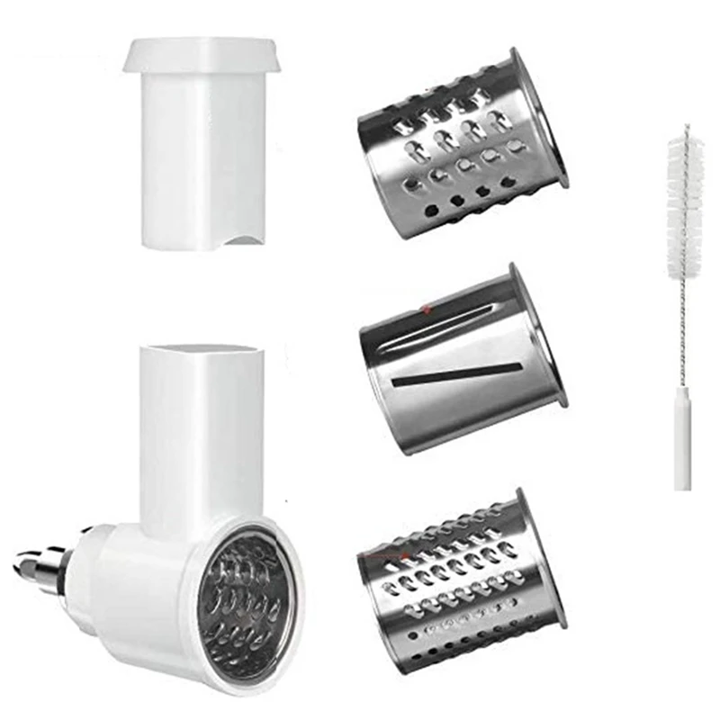 Accesorio para trituradora de queso, para mezclador de pie Kitchenaid, reemplaza los accesorios de la trituradora Kitchenaid con 3 cuchillas