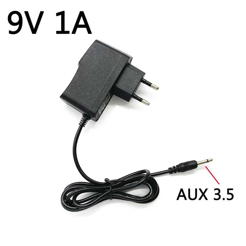 AC 100-240V to DC 9V 1A Power Supply Adapter AUX 3.5 Audio Charger For Video Game Console ATARI 2600