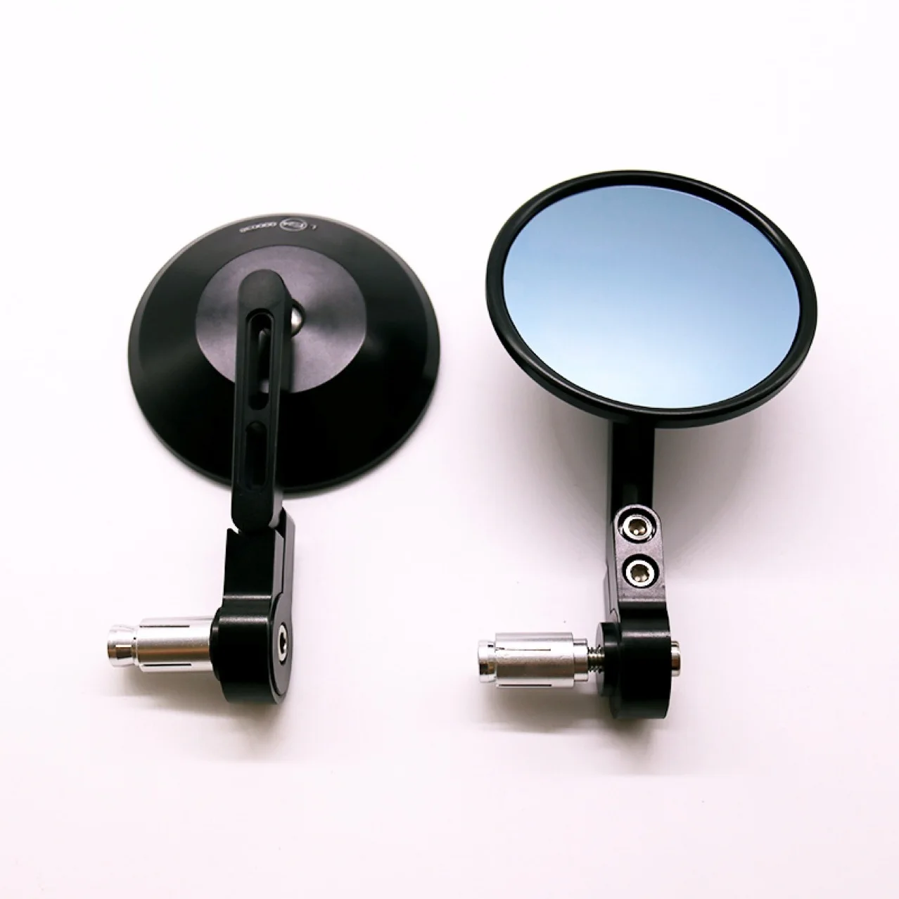 NEW Motorcycle Rear View Mirrors Handle 17mm Diameter Round Bar End Cafe Racer For SPORTSTER 883 1200 XL X48 Street 750 Dyna