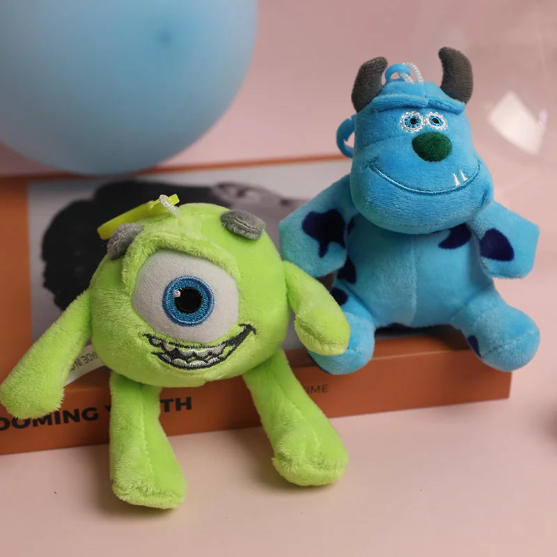 

Игрушка Monsters Inc Sullivan Disney, плюшевый брелок 11 см, мистер Q, Майк, фотография, милый праздничный подарок, детские куклы, девушки для рюкзаков