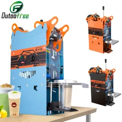 220V Manual Plastic or Paper Bubble Tea Cup Sealing Machine  Commercial Use PP/paper Mater Sealing Machine Seal 9 / 9.5cm