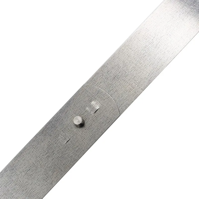 SHINWA Penguin Portable 6-folding Stainless Steel Rule Polish Finish 1m Ruler 63770