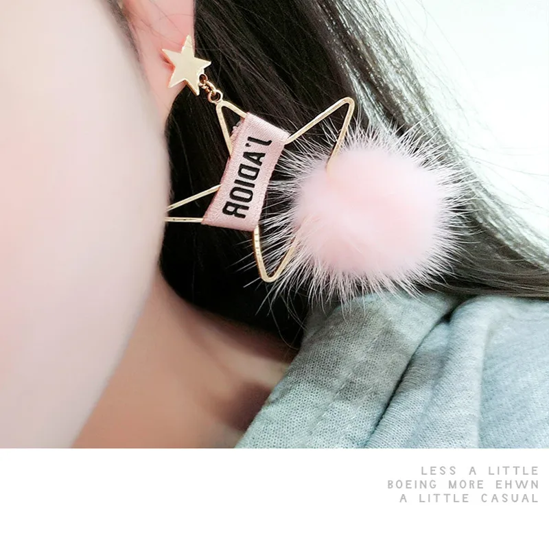 5/10 Pieces 2.5 Cm 3 Cm 4 Cm DIY Mink Fur Ball Pom Pom Ring Key Chain Shoes and Hats DIY Handmade Products Material Accessories