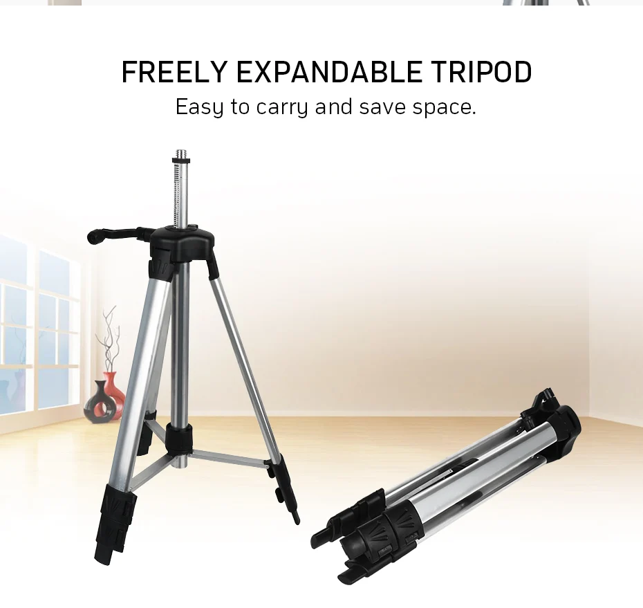 Laser Level Tripod Laser Tripod for Laser Level Adjustable Tripod Aluminum Alloy Tripod 1000mm,1200mm 1500mm