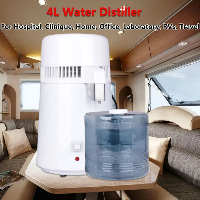 (FREE SHIPPING)220V/110V  Osmosis Water Distiller Ce Purifier Sale White Household Safest Pure Filter With Certification