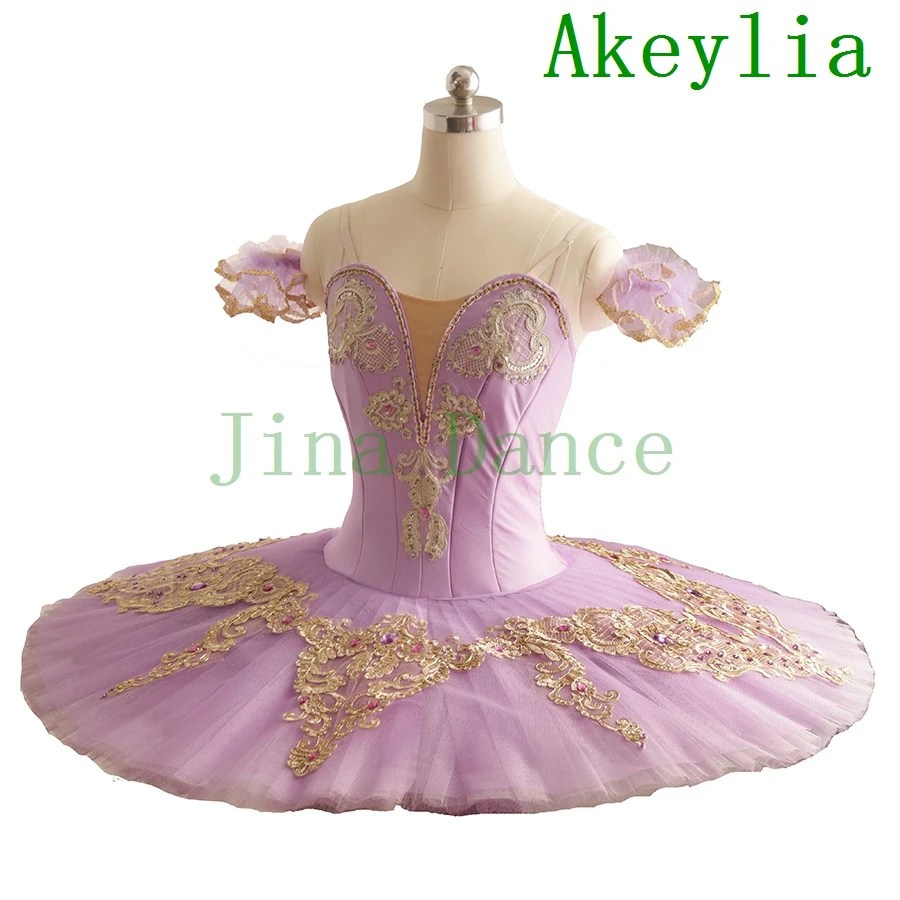 Women Ballerina professional ballet tutu purple Fairy Lilac Girls Platter Pancake Ballet Tutus For Corsaire Professional Tutu