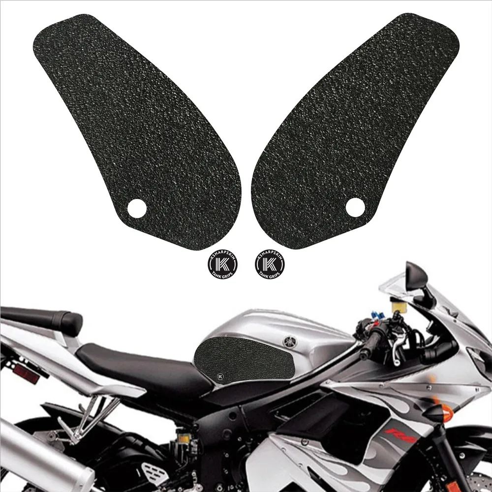 

Fuel tank pad traction side sticker KSHARPSKIN petrol knee decals tank grip for YAMAHA 03-05 YZF-R6 YZF R6