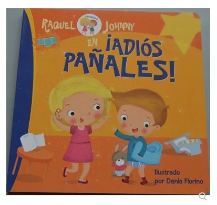 

Parent Child Kids Baby Spanish Book Carhildhood Early Education Enlightenment Cute Picture Learning Reading Cardboard Book Age 1