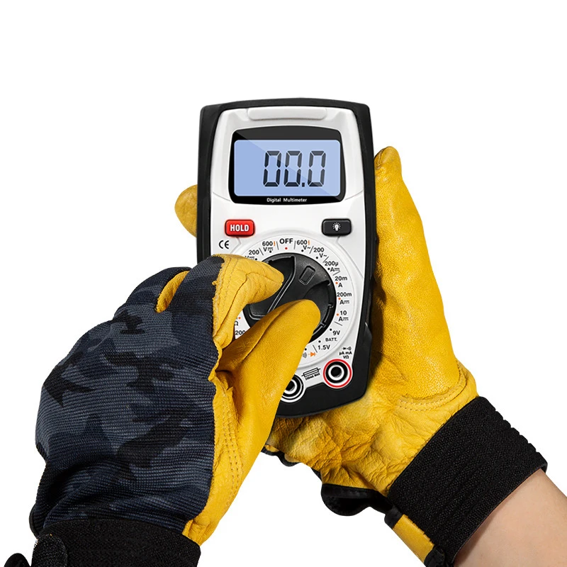 DT-660B Mini Digital Multimeter Multi-function Anti-Burning Digital Display High-Precision DC AC Voltage Current Meter