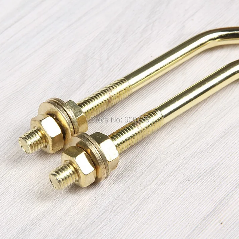 Set of 2 Solid Brass QUALITY Pool Snooker Billiard CUE RACK Hooks HANGERS E3690-22