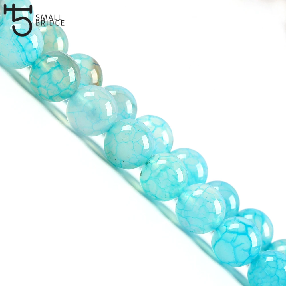 6 8 10 مللي متر مستدير عقيق طبيعي ستون الخرز لصنع المجوهرات لتقوم بها بنفسك اكسسوارات لسوار حجر كريم الطبيعي الخرز بالجملة #5