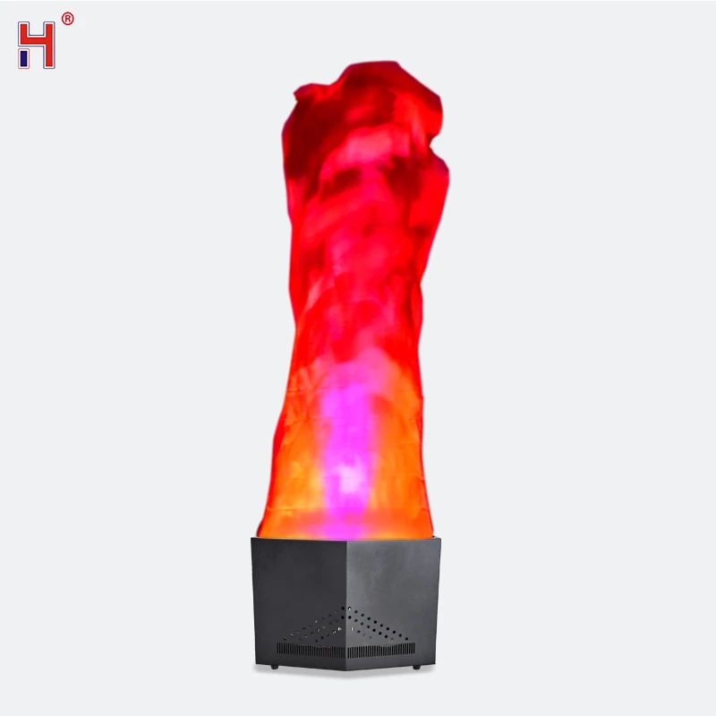 

HongYi Mini 3D Fake Fire Lamp Realistic Flame Stage Effect Light LED Campfire Decorative For Christmas New Year Club Decor