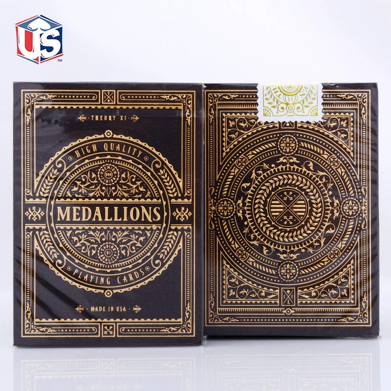 

Theory11 Medallions Playing Cards Medallion Signature Edition Deck Card Games Hobby & Collectibles