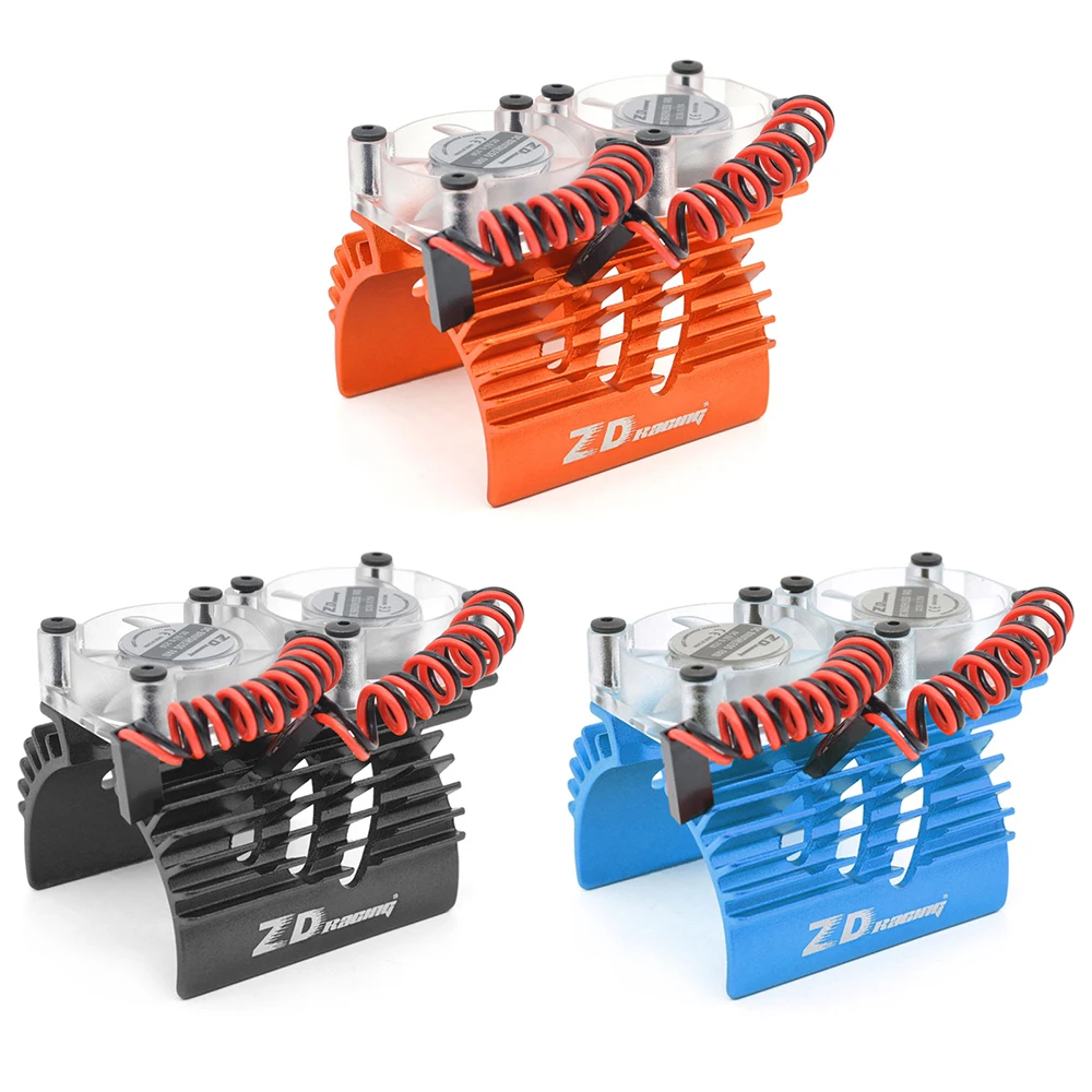 40-42mm RC Motor Heatsink With High Speed Cooling Fan for Hobbywing 4268 4274 4092 1/8 1/10 Buggy Truck RC Cars Motors