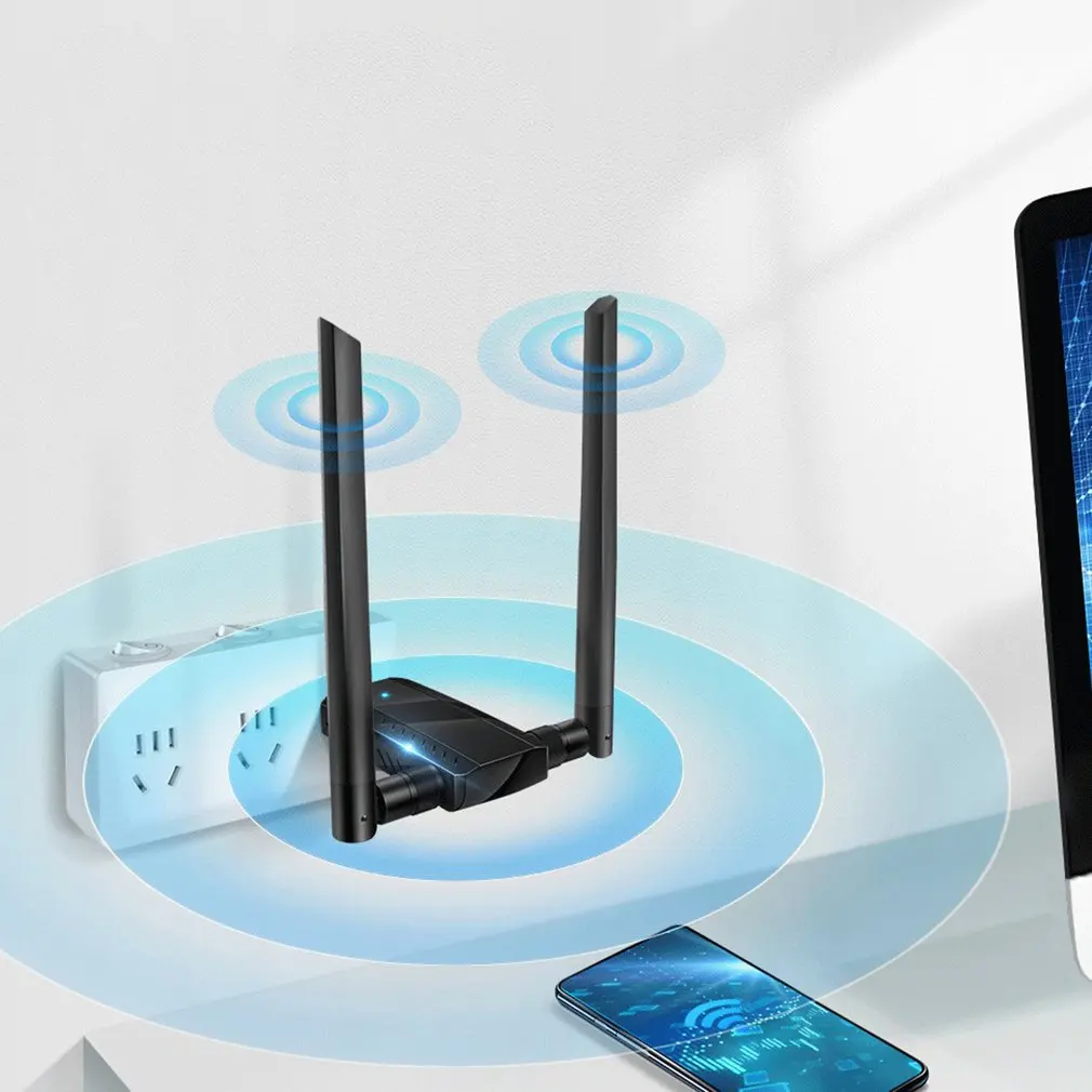 Tăng Tín Hiệu WiFi Di Động USB Không Dây Mở Rộng Tăng Áp Bền Tăng Cao 300M Tiếp Sóng Không Dây