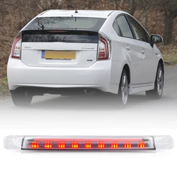 LED Red Third Brake Light + White Led Driving Running Lamp for Toyota Prius Hybrid Alpha Aqua(C) 4Runner high mount stop lamp