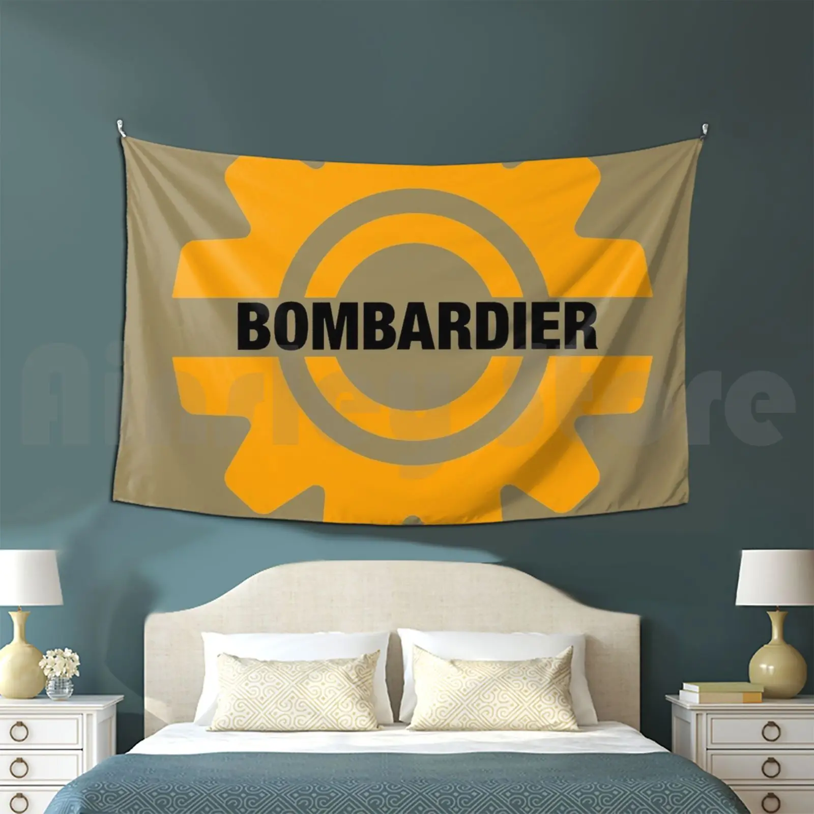 Bombardier Tapestry Background Wall Hanging Bombardier Ski Doo Arctic Cat Sno Jet Ski Doo Snow Winter Vintage Sled