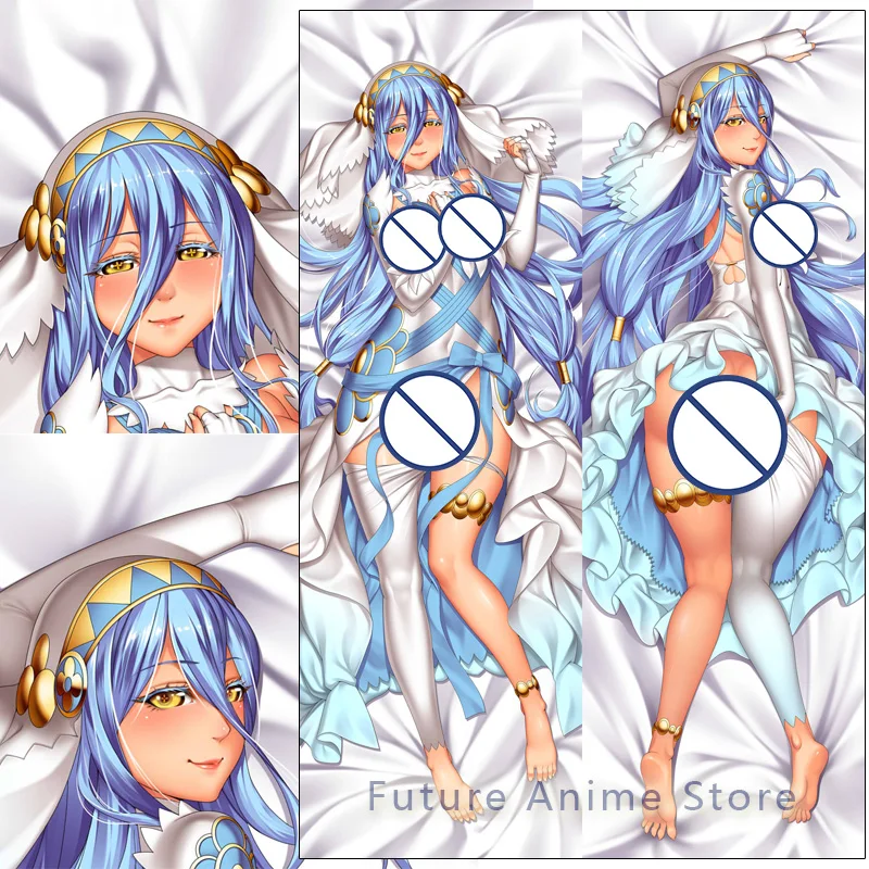 

Dakimakura Aqua (FE) Fire Emblem If Heroes Anime Double-sided Print Life-size Body Pillow Case