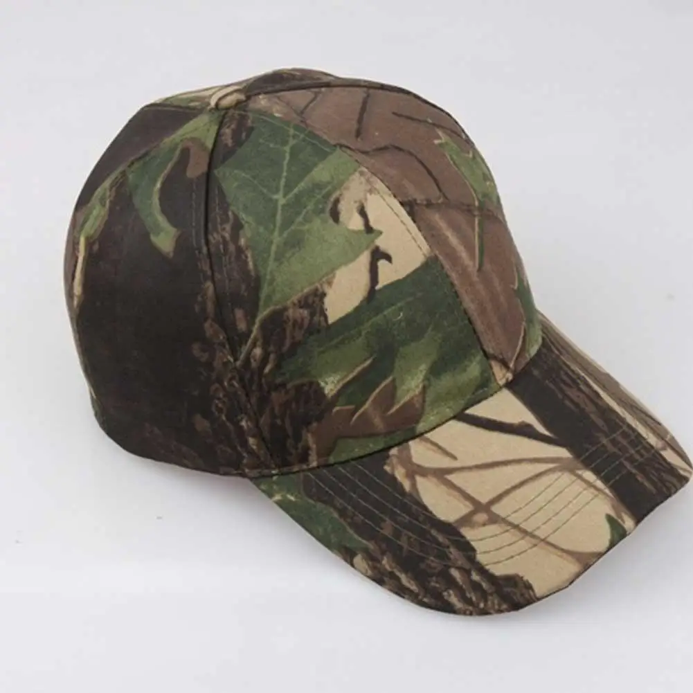 Outdoor Sunscreen Quick-Drying Cap Jungle Leaves Camouflage Cap Unisex Men And Women Camo Baseball Cap Hat Casquette Fishing Hat