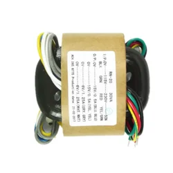 1PC 30VA 30W 15V *2 + 6V *2 R-Core Transformer for preamp DAC amp diy