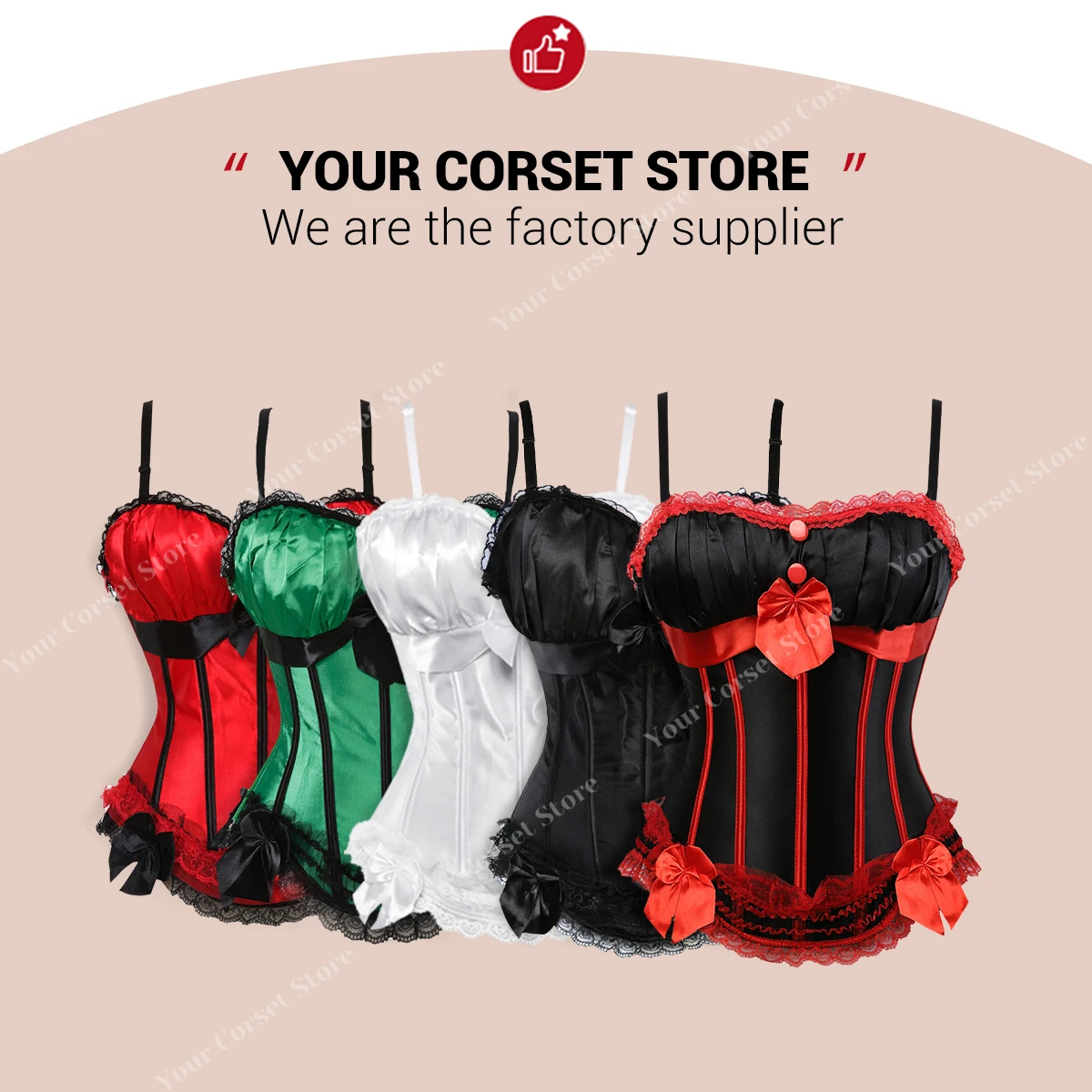 Overbust Corset Top With Straps Bowknot Lace Corset Bustier Tops Victorian Sexy Corsets for women Evening Plus Size