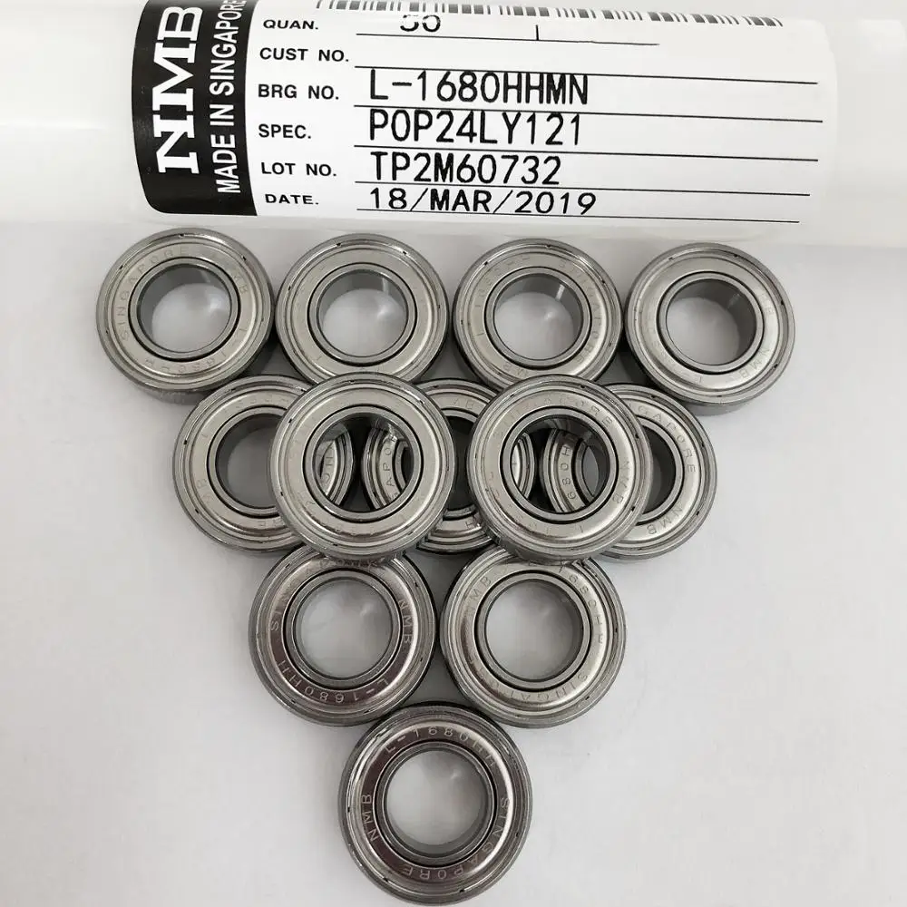 50 Stück hochwertige NMB-Lager 2x5x2,5 3x6x2,5 4x7x2,5 4x8x3 5x8x2,5 4x9x4 6x10x3 5x11x5 6x12x4mm für Nageldrucker und Angelrollen – Detail 1