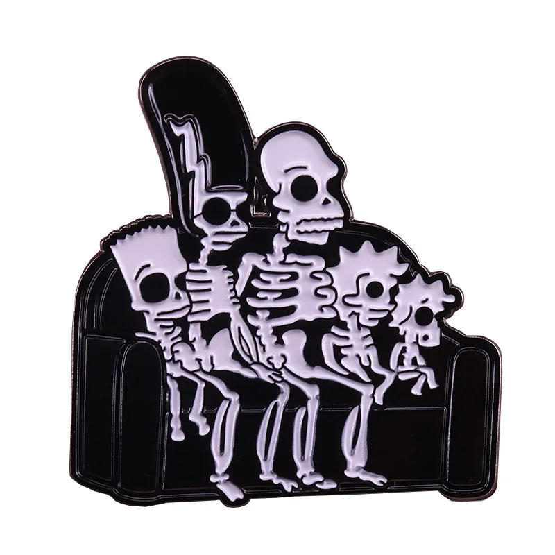 Cute Cartoon Lapel Pins for Backpacks Enamel Pin Pines Metal Badges Brooches for Women Anime Fashion Jewelry Accessories Gifts
