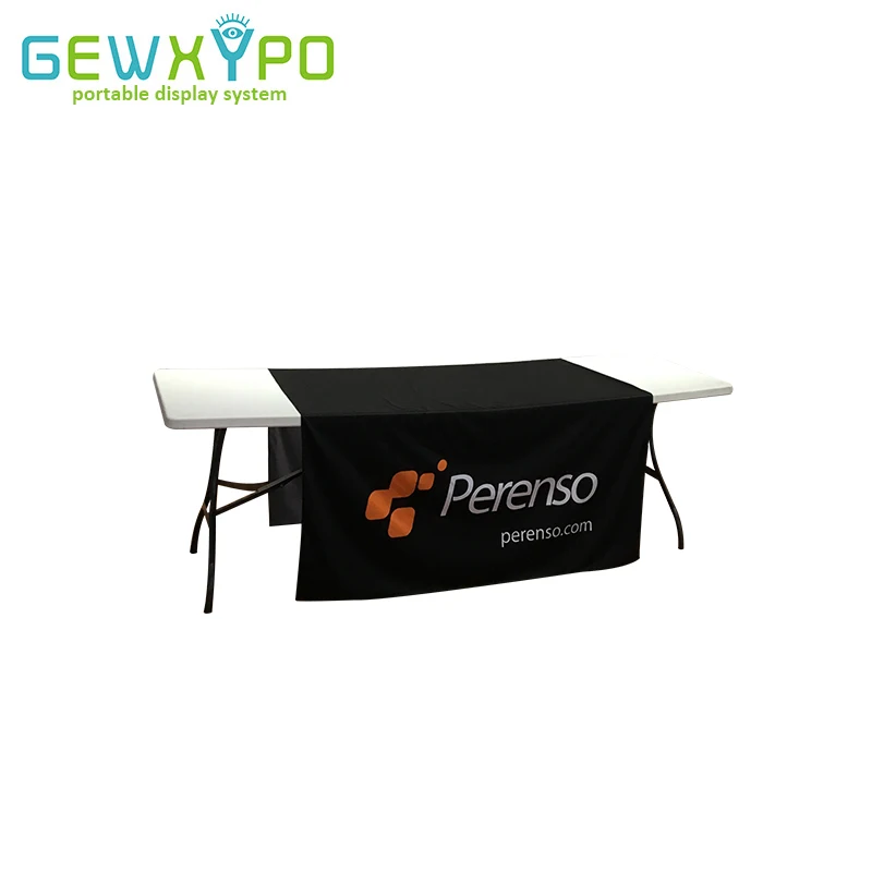 Custom Size Table Runner Printing For Trade Show,Exhibition,Expo Events