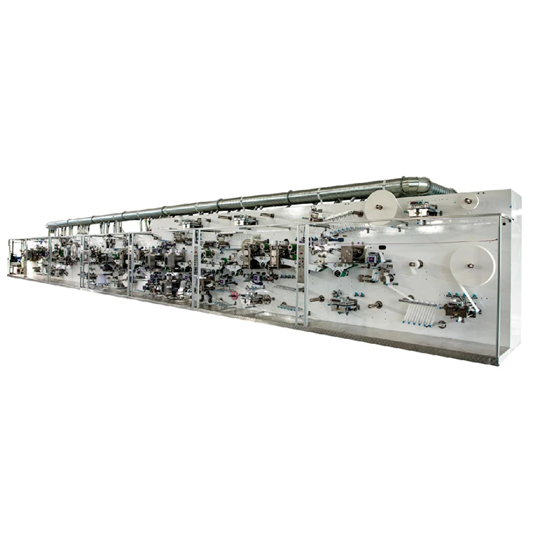 Máquina de fabricación de almohadillas sanitarias desechables, máquina de fabricación de compresas sanitarias, Senetry