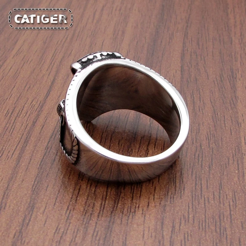 316L Stainless Steel New Viking Ring  Mjolnir Thor Hammer Celtics Knot Rings Men\'s Nordic Amulet Jewelry