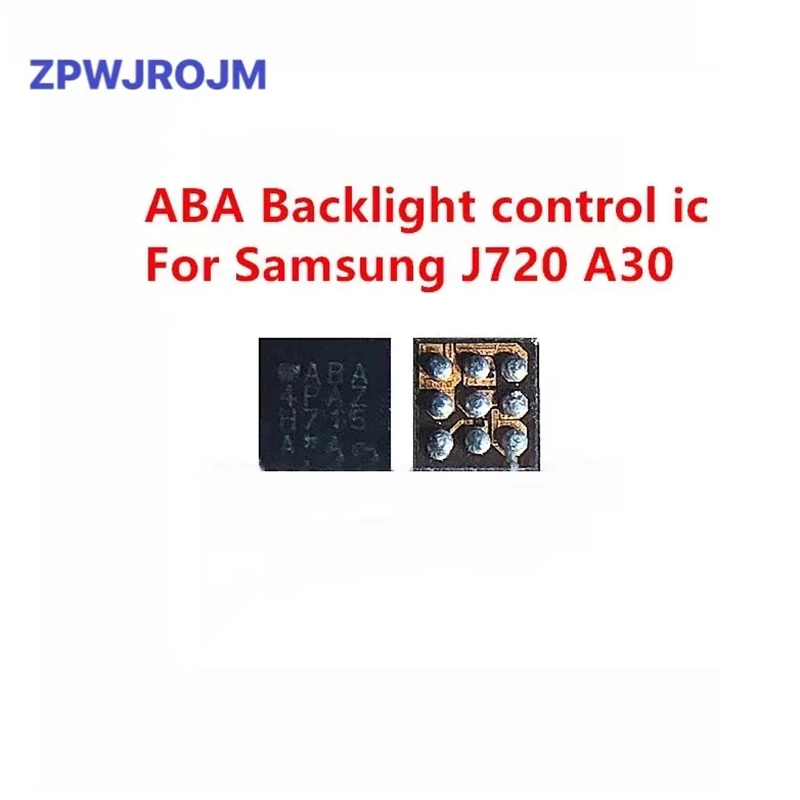 

5pcs/lot Mark ABA 4PAZ Backlight light control ic For Samsung J720 A30