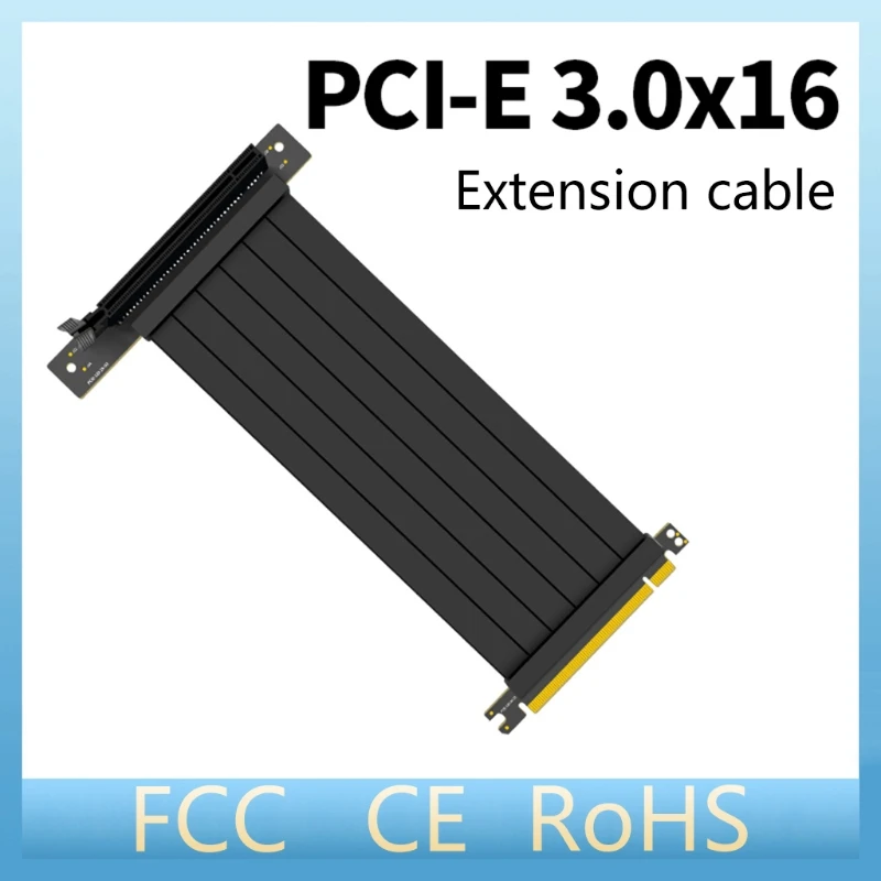 extensão para placa gráfica, velocidade, 5/10 pcie x16 riser, para gpu vertical