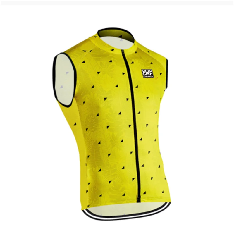 2021 reflective logo cycling Gilet Bicycle MTB Lightweight windproof vest Mountain Bycicle Clothing Back breathable mesh