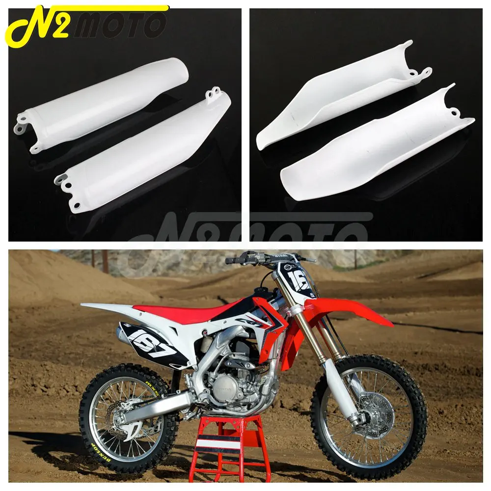 

Supermoto белые защитные накладки для мотокросса для Honda CRF 250 450 CRF250 CRF450 R X RX 2004-2018 CR125 CR250 CR500 1993-2007