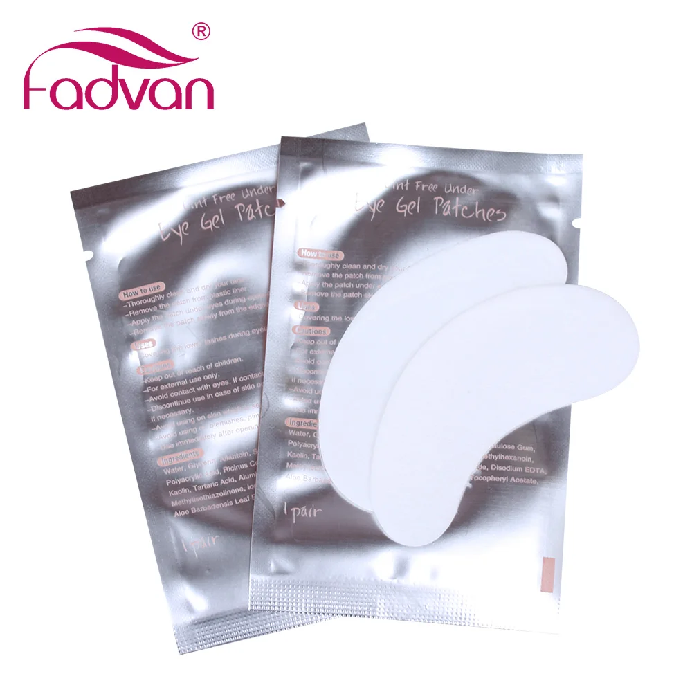 10/20/50 Pairs Eyelash Gel Patch Eyelash Extension Tools Eyelashes Patches Under Pad Eye Tips Sticker Wraps Grafting Under Pad