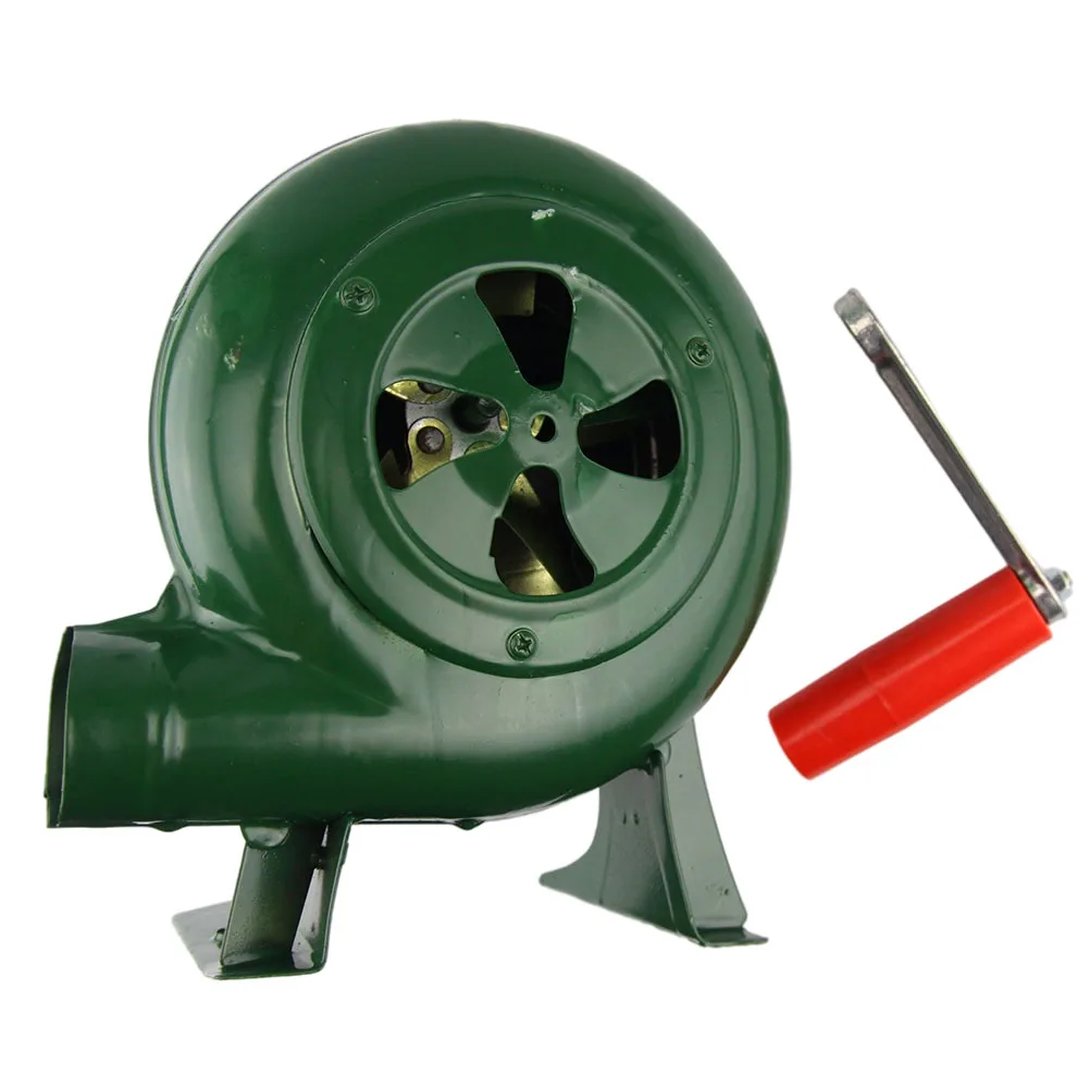 Imagem -02 - Ventilador de Churrasco Manual Doméstico Manivela ao ar Livre Pequeno 200 300w 4752 mm Diâmetro de Saída Relação de Velocidade 1:36