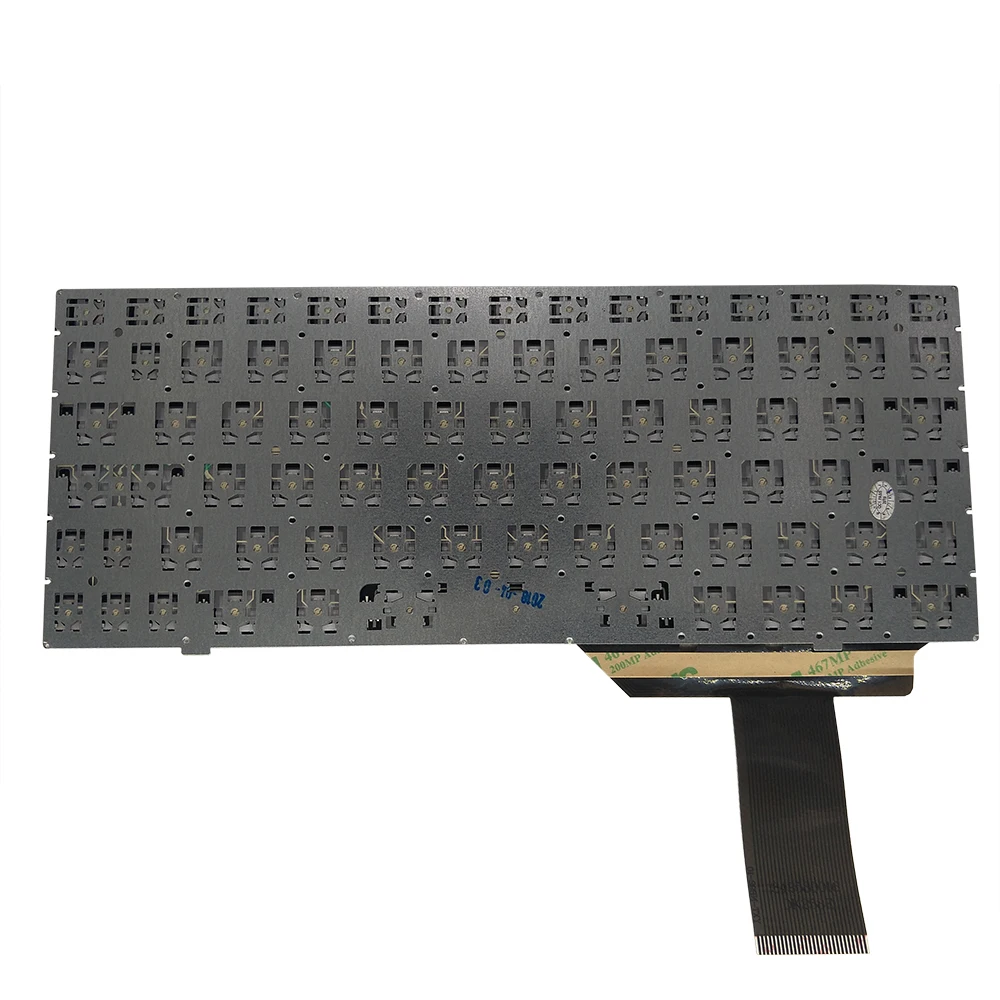 original keyboard For Irbis 116A NB11 NB34 US English YXT-NB92-10 34280016 DK258E black without frame blue keys