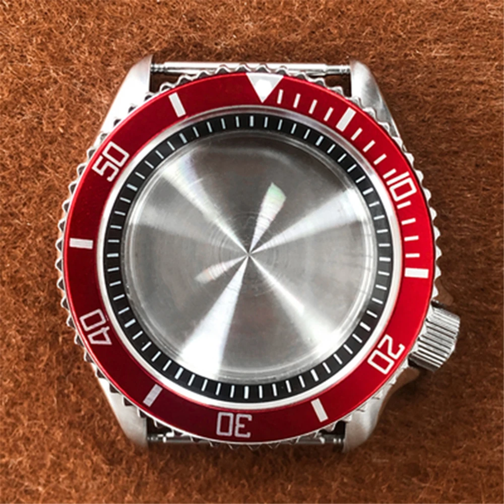 

DIY Watch Colorful aluminum bezel & Stainless Steel SKX007 Shell & With Sapphire Glass for NH35/NH36 Movement adjustment 3.8