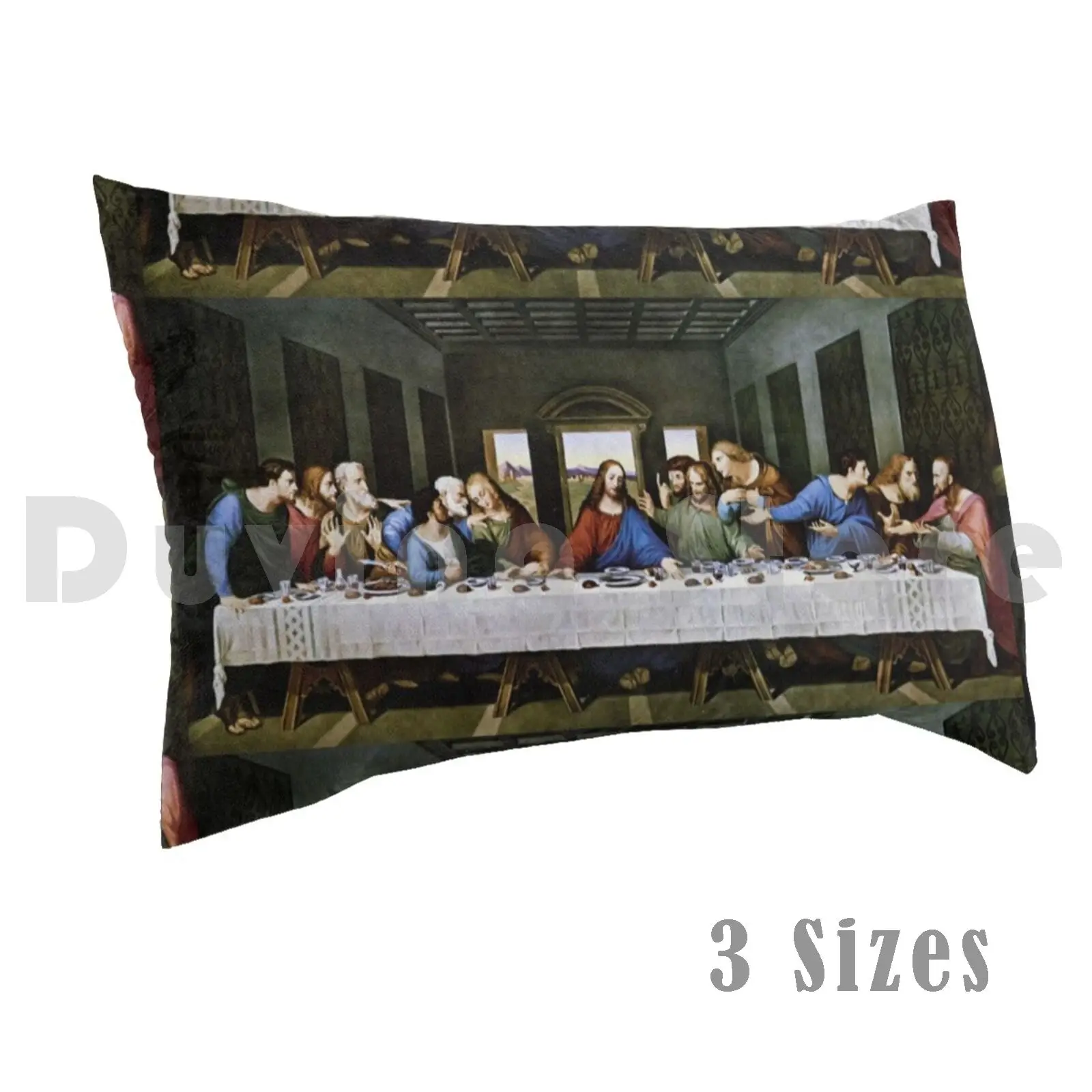 

The Last Meal. Pillow Case Printed 50x75 Jesus Jezus Ye Kanye West God Food Sad People Table Christ Christmas