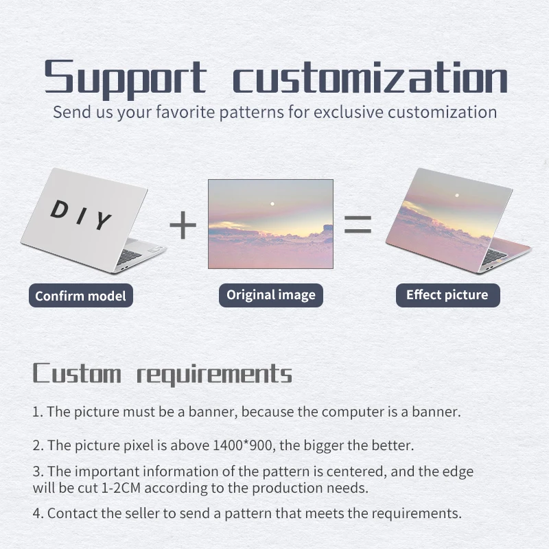 Autocollants DIY pour ordinateur portable, décalcomanies artistiques pour 11.6 \