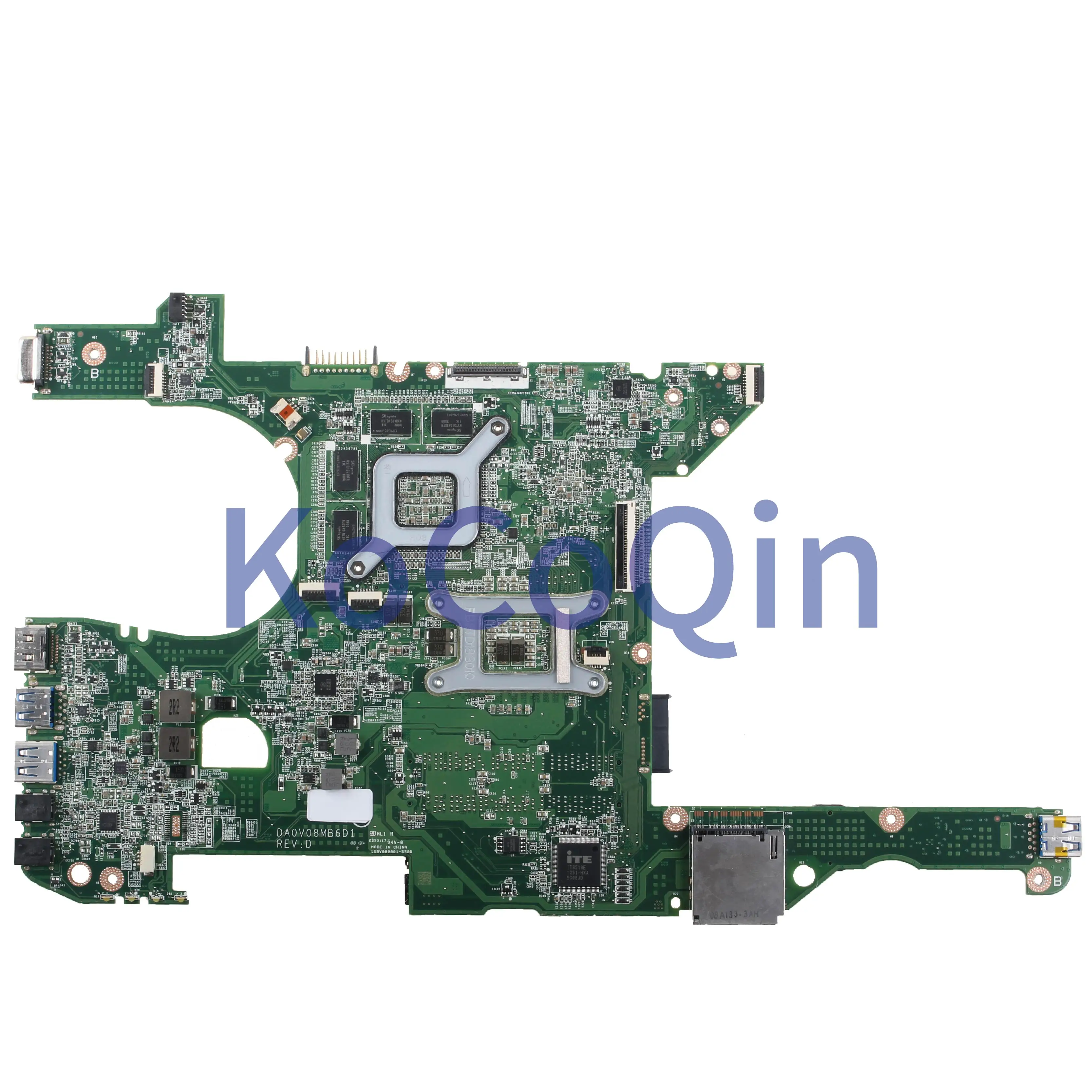 KoCoQin Laptop motherboard For DELL Vostro 3460 V3460 I5420  SLJ8C Mainboard CN-0C0NHY 0C0NHY DA0V08MB6D1 N13P-GL-A2