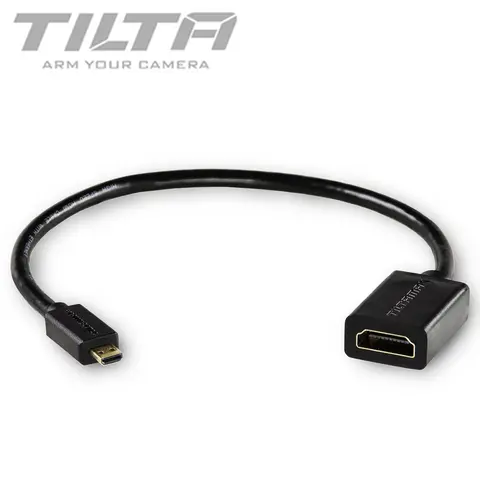 틸타 HDMI-01-M HDMI to 마이크로 HDMI 어댑터 케이블, 카메라 케이지, 소니 a7, a9 시리즈 및 소니 a6 시리즈용 Best5