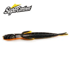 supercontinent hot fishing lure 78mm/20pcs C-4 leech lure bait larva soft bait
