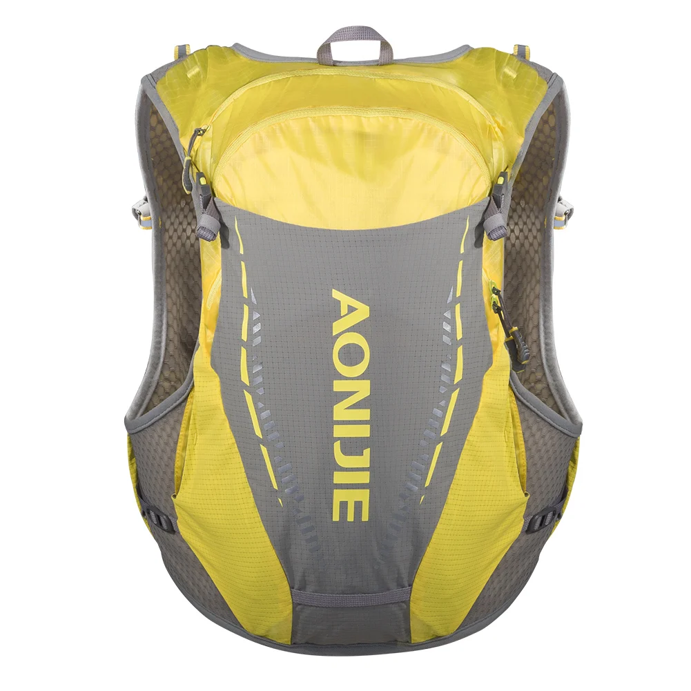 AONIJIE C9103 Ultra Weste 10L Trinkrucksack Pack Tasche Kostenlose Wasserblasenflasche Trailrunning Marathon Rennen Wandern SM ML LXL