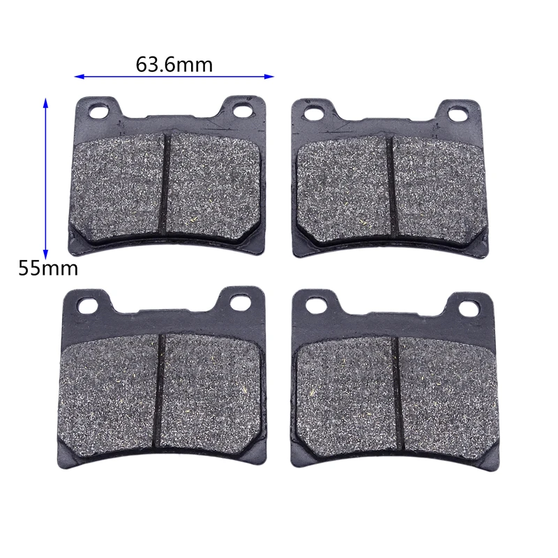 

2 Pairs Motorcycle Rear Brake Pad Brake Disks for YAMAHA XJR XJR1200 1995-1998 XV1100 XV 1100 Virago 1999 FJ1200 FJ 1200 1986-95